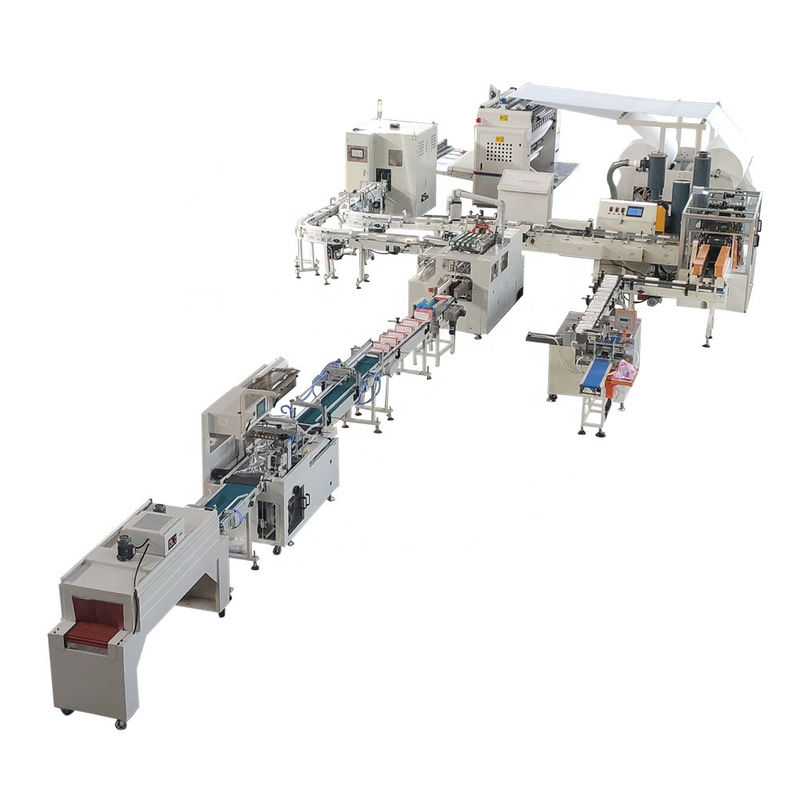 Professional Paper Manufacturing Equipment Facial Tissue Paper Machine